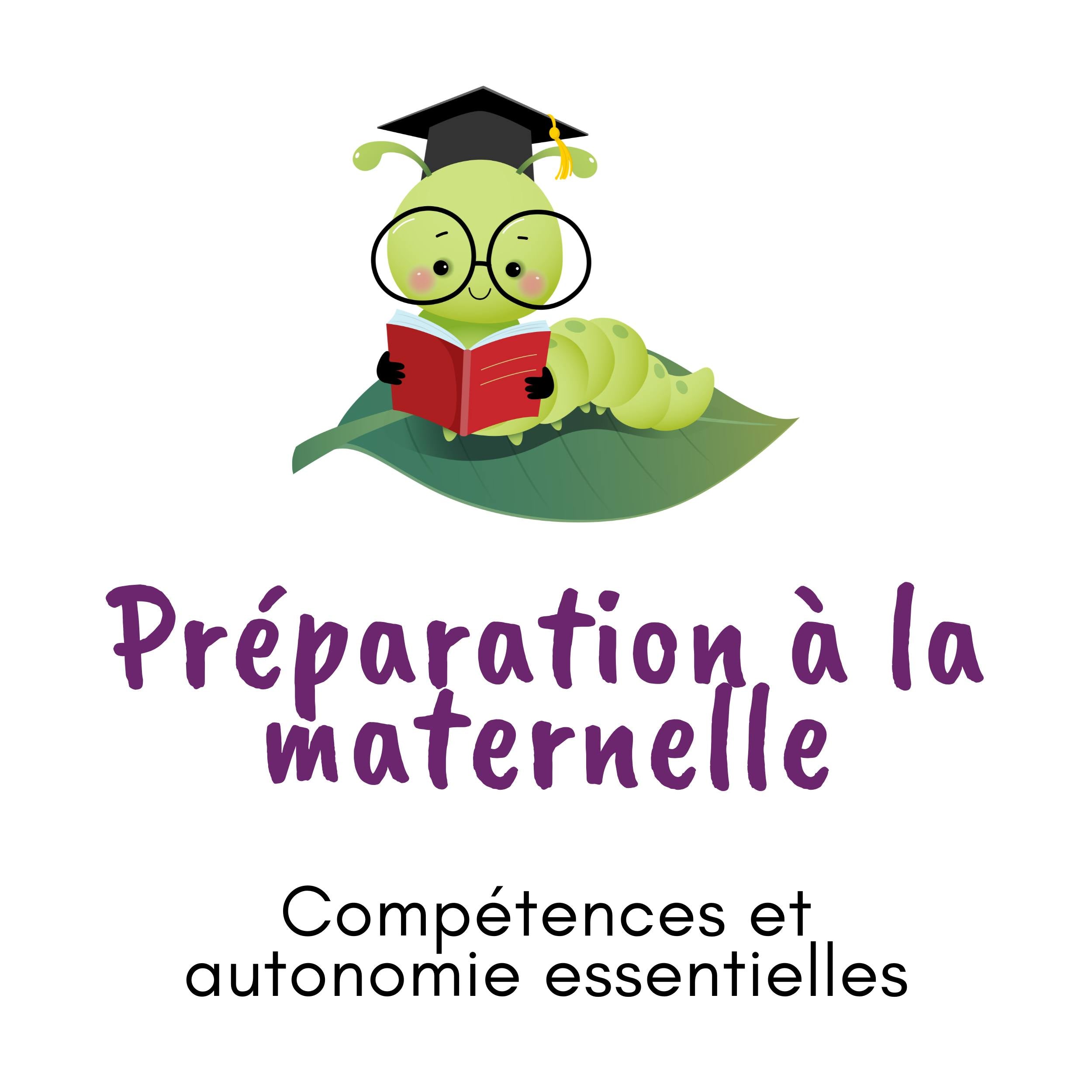 Activités à imprimer pour préparer les enfants à la maternelle en développant les lettres, les chiffres, la motricité fine, la préécriture, la logique, les formes, les couleurs, l'autonomie et les apprentissages de base.