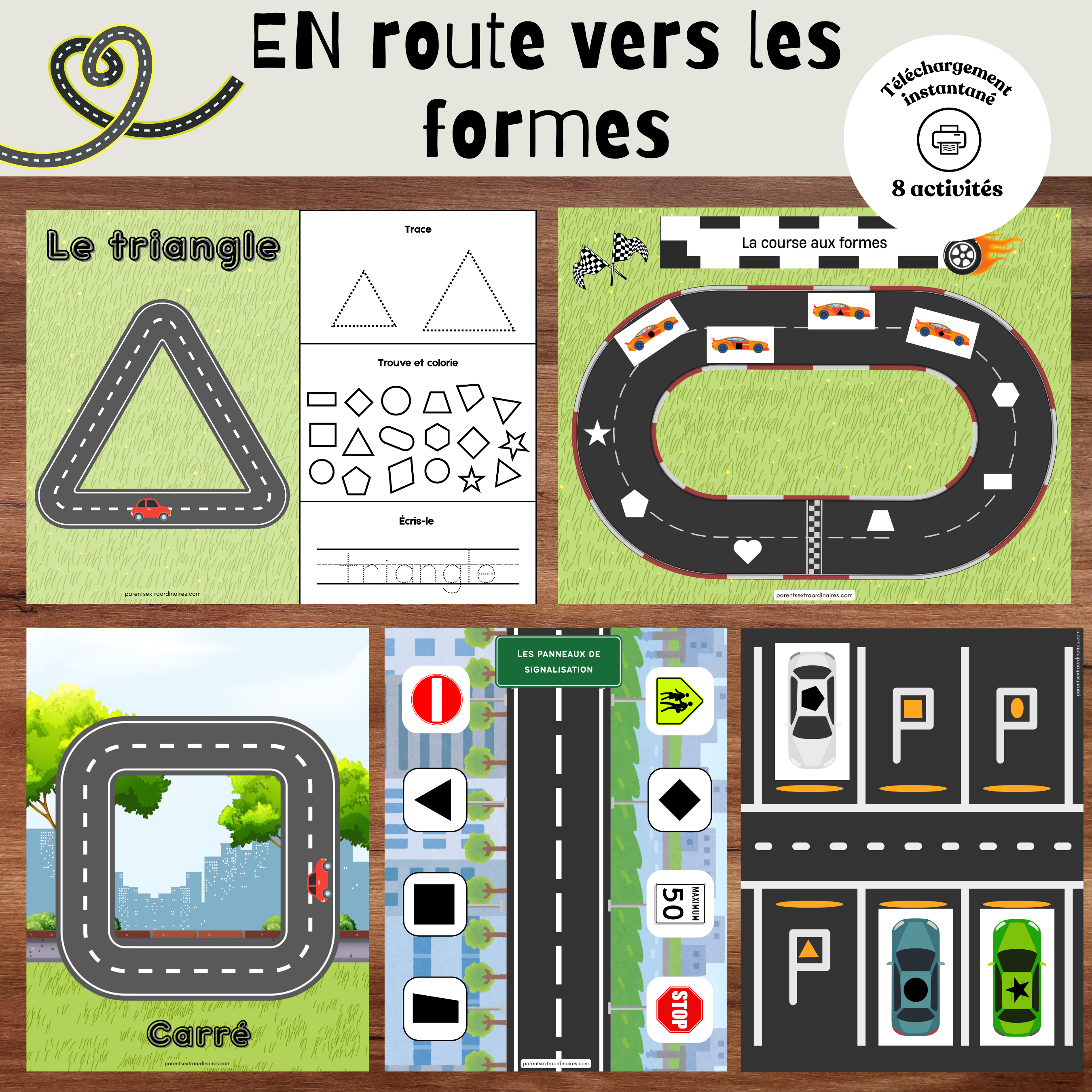 En route vers les formes