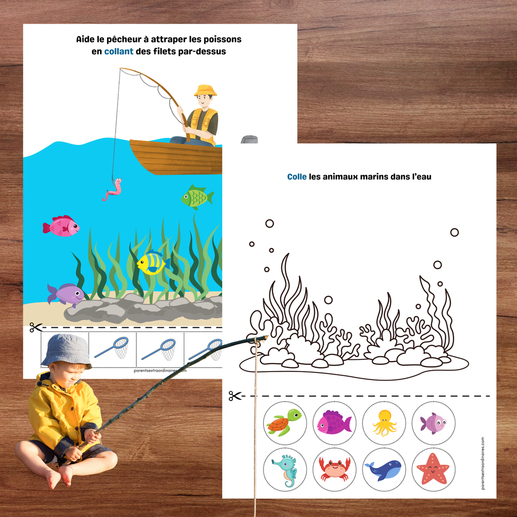 Cahier d'activités thème la plage