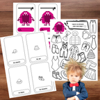 Activités monstres : lampe de poche et associations