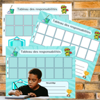 Tableau des responsabilités : super tortue