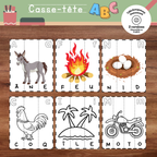 Casse-tête de l'alphabet