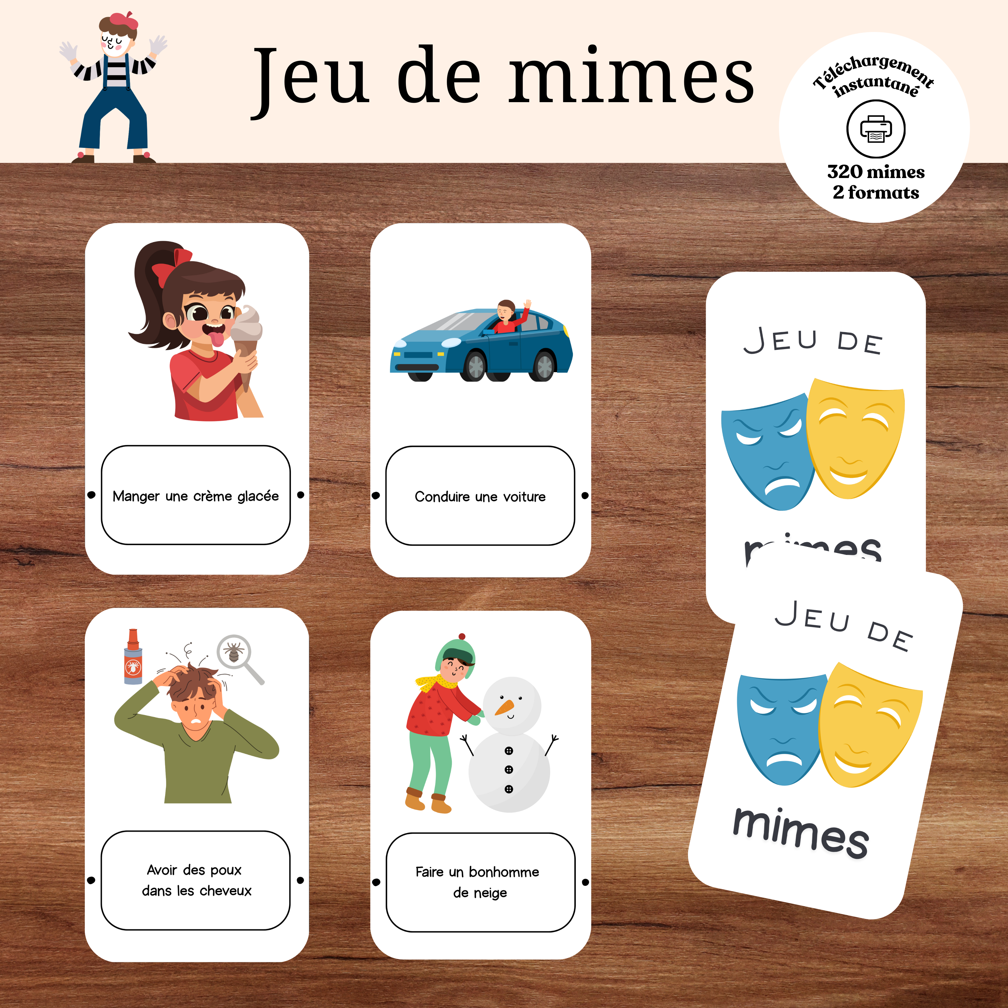 Jeu de mimes