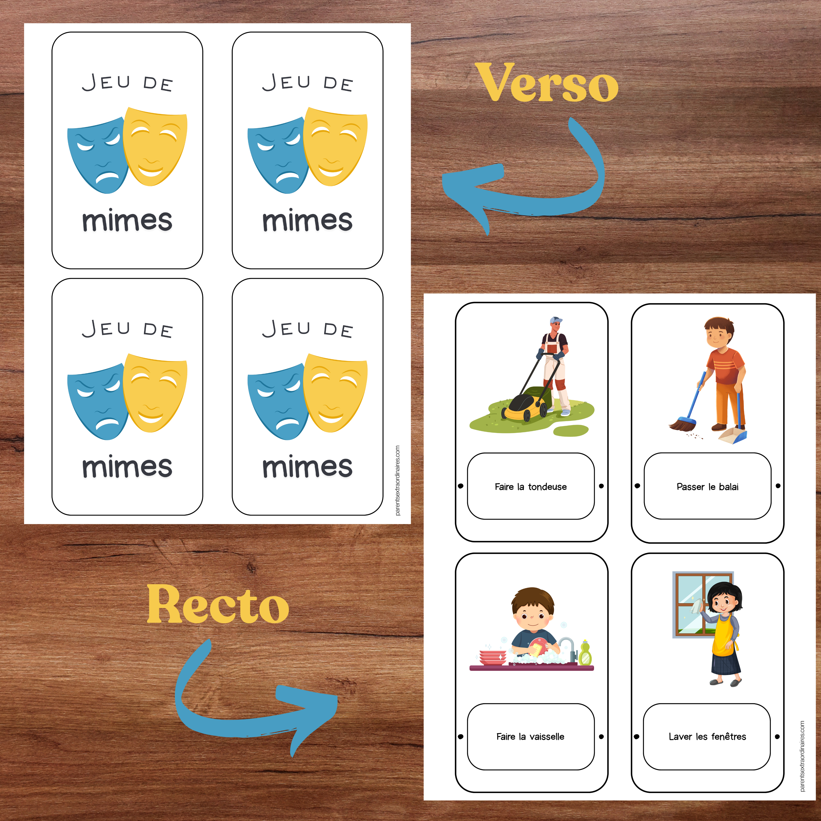 Jeu de mimes