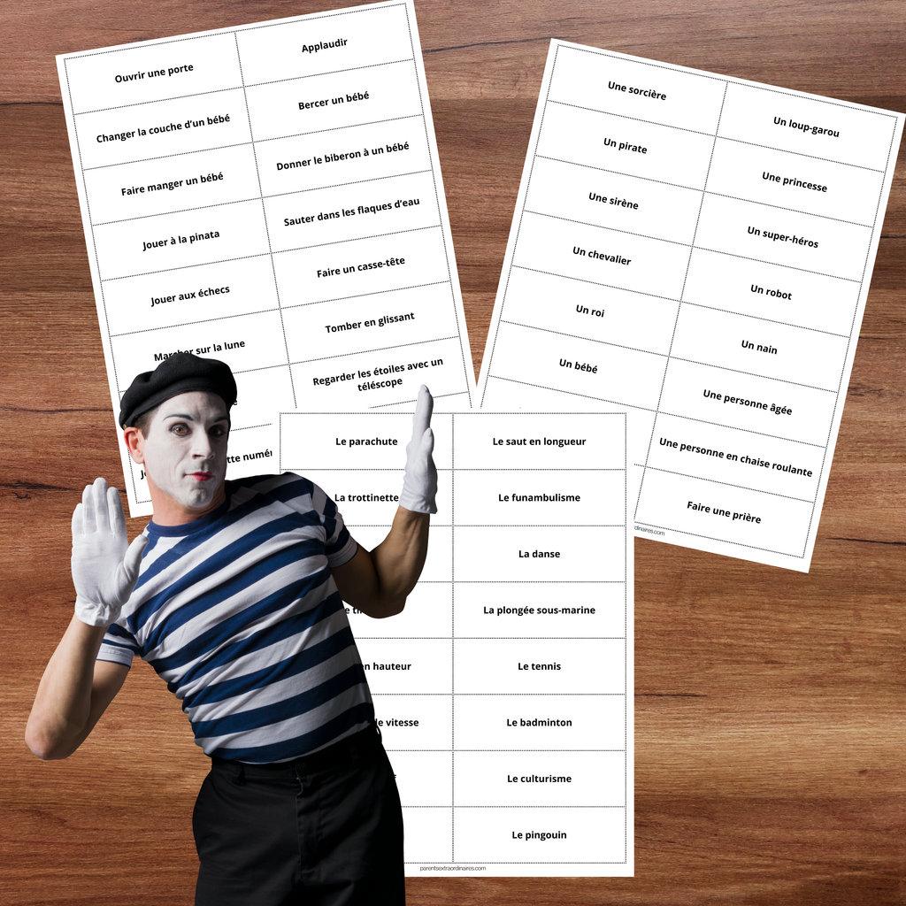 Jeu de mimes
