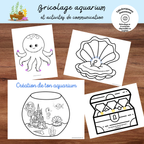 Bricolage aquarium et activités de communication