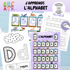 Ensemble d'activités : j'apprends l'alphabet