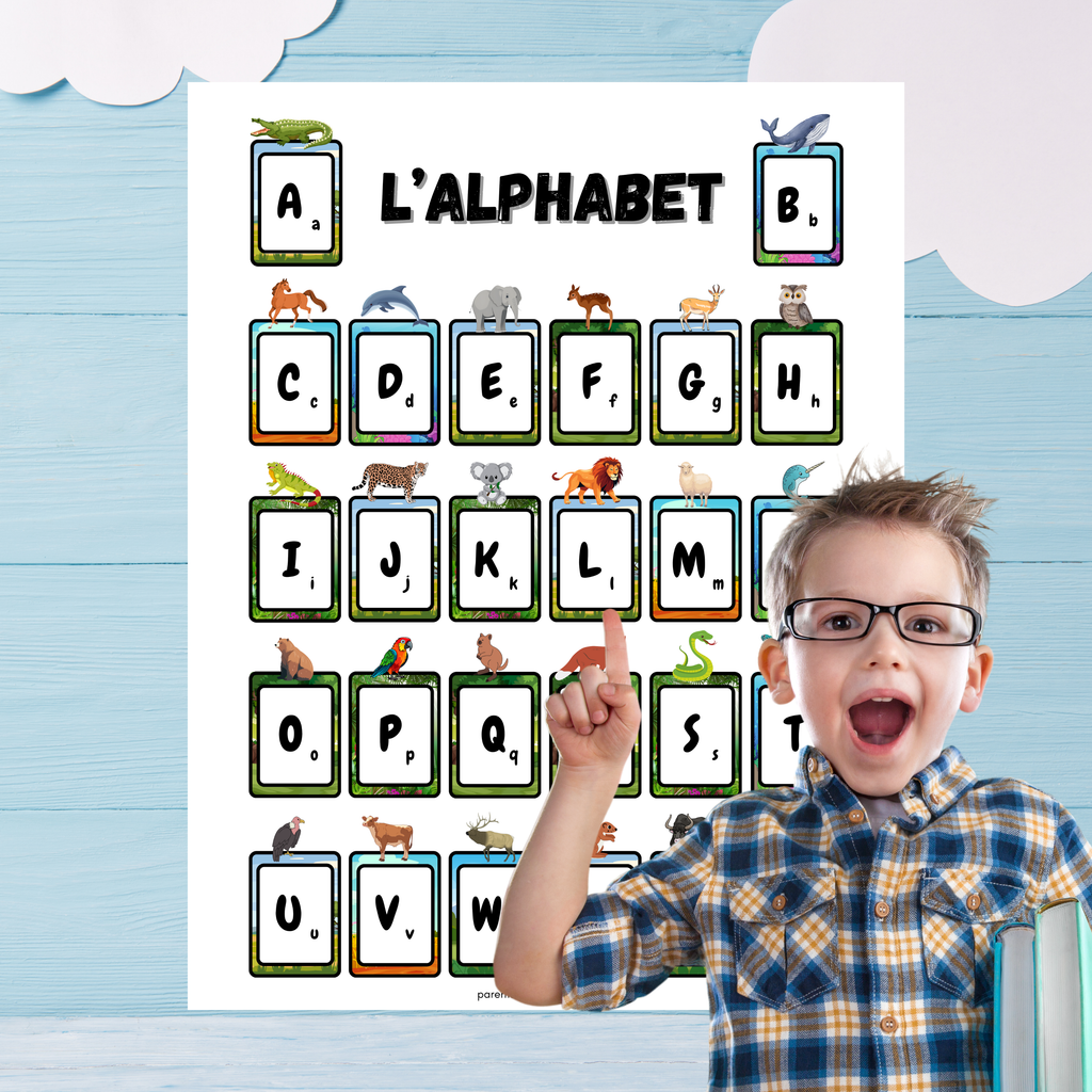 Ensemble d'activités : j'apprends l'alphabet