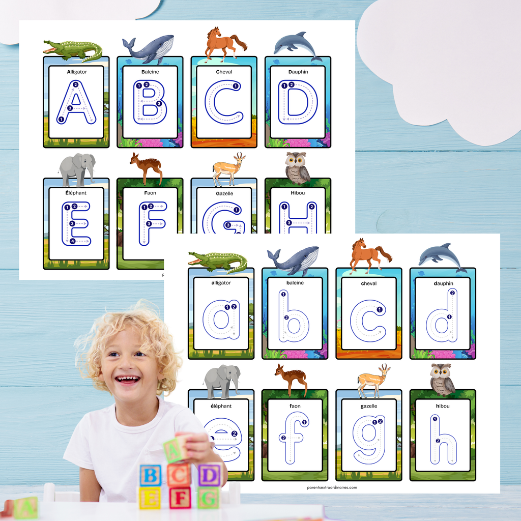 Ensemble d'activités : j'apprends l'alphabet