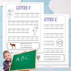 Ensemble d'activités : j'apprends l'alphabet