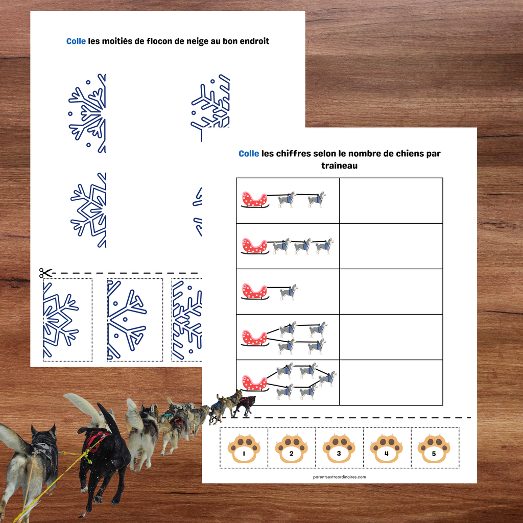 Cahier d'activités d'hiver