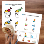 Cahier d'activités thème la plage