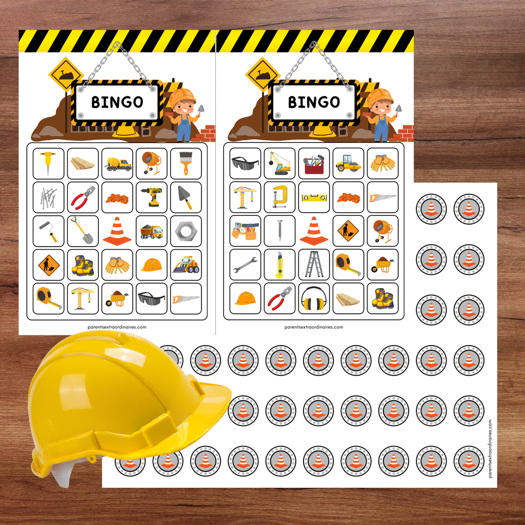 Bingo thème construction