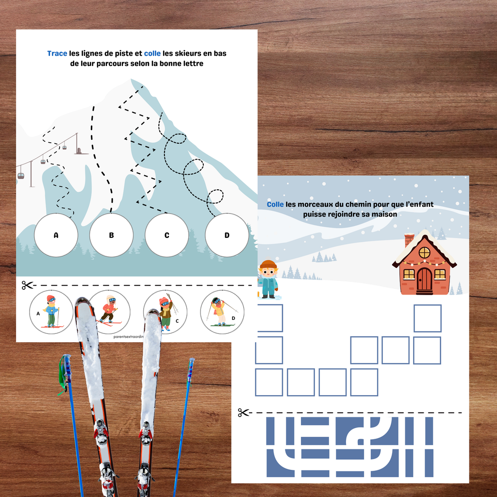 Cahier d'activités d'hiver
