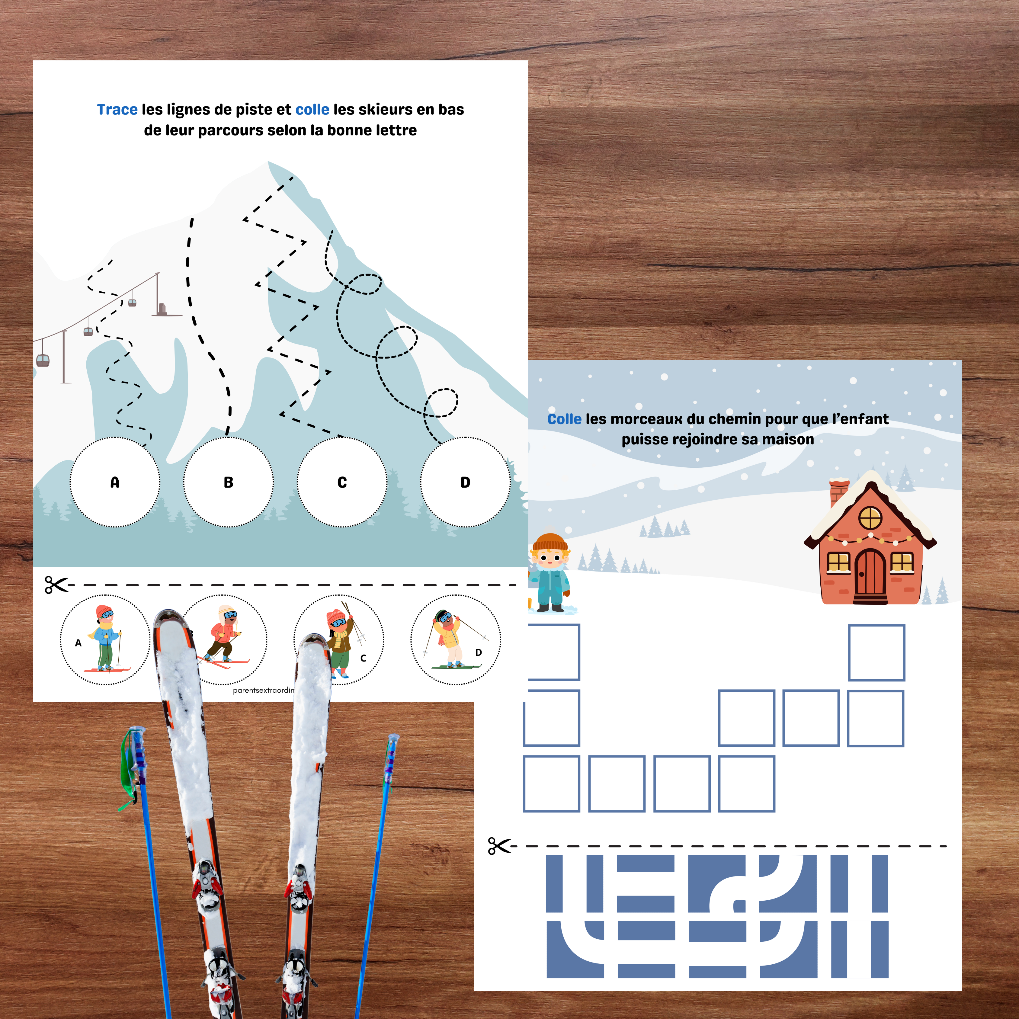 Cahier d'activités d'hiver