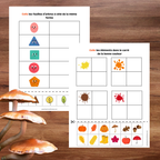 Cahier d'activités d'automne