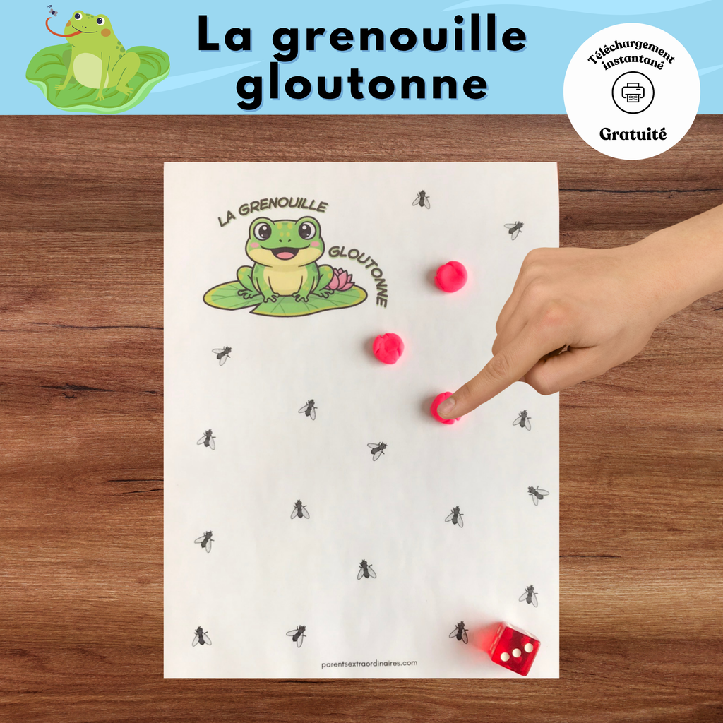 La grenouille gloutonne
