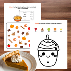 Cahier d'activités d'automne