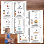 Jeu j'ai...qui a? : thème les sports