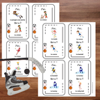 Jeu j'ai...qui a? : thème les sports