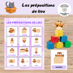 Les prépositions de lieu
