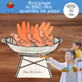 Bricolage le BBQ des qualités de papa