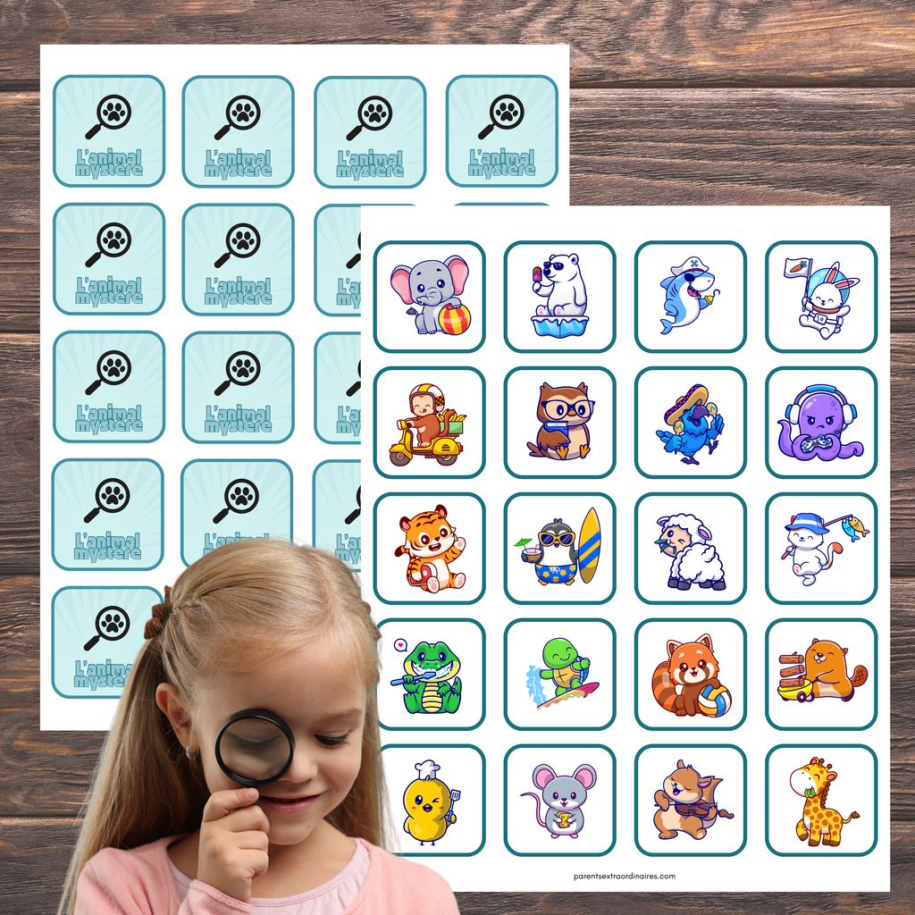 Jeu de l'animal mystère