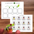 Activité la grenouille aux syllabes