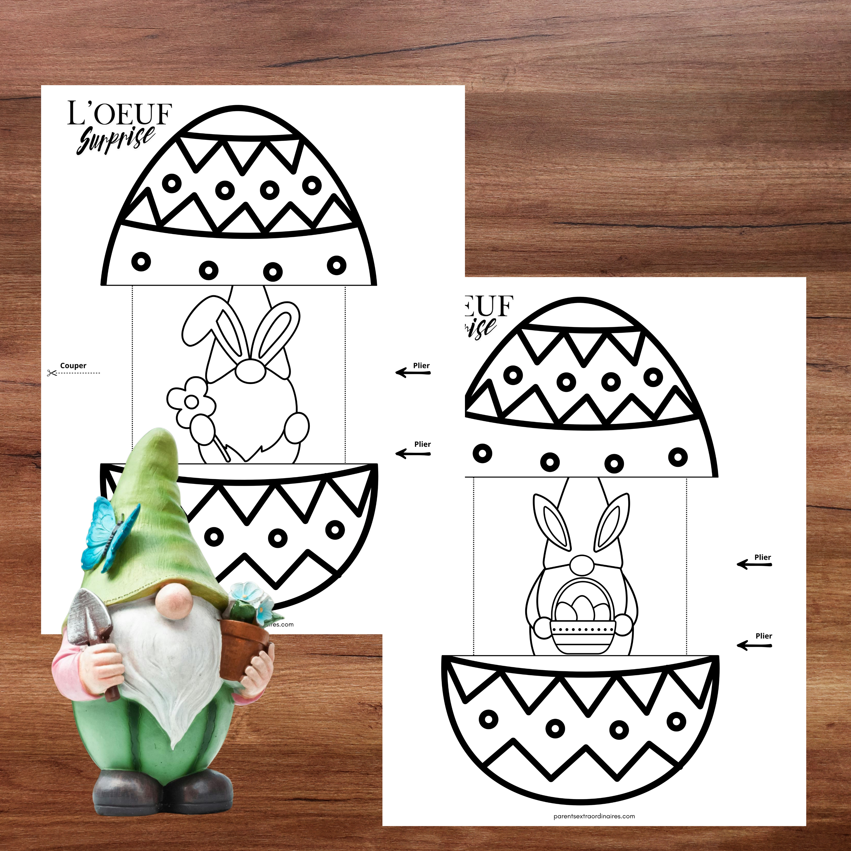 Ensemble d'activités thème oeufs de Pâques