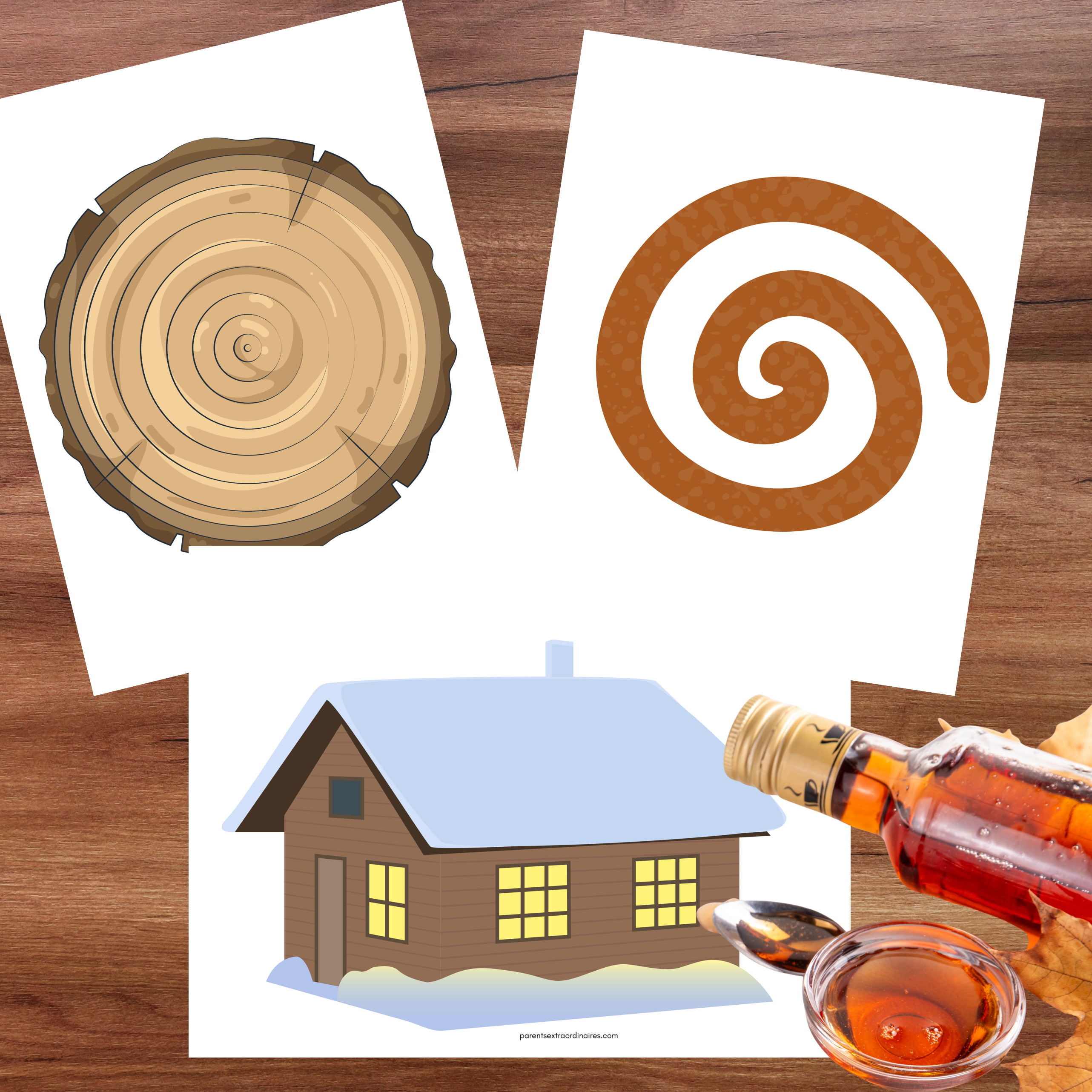 Ensemble d'activités thème cabane à sucre