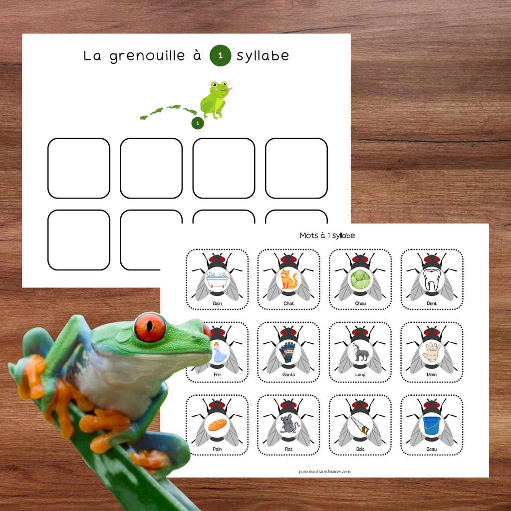 Ensemble d'activités thème grenouille