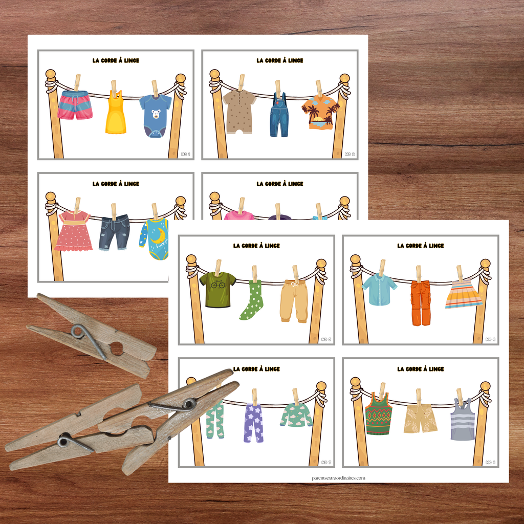 Jeu de la corde à linge