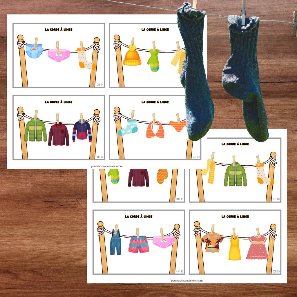 Jeu de la corde à linge