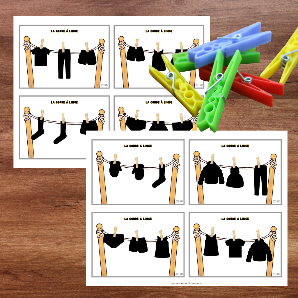 Jeu de la corde à linge