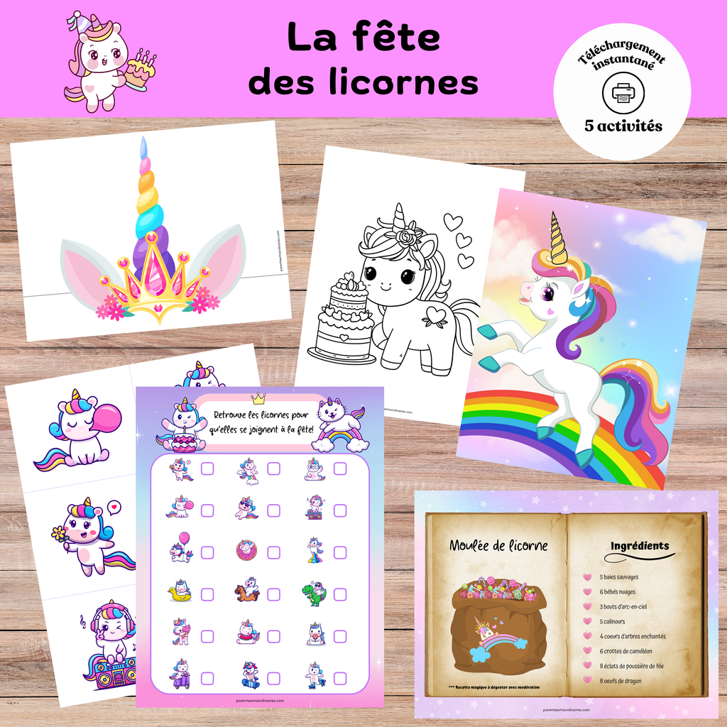 La fête des licornes