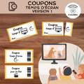 Coupons temps d'écran : version 1