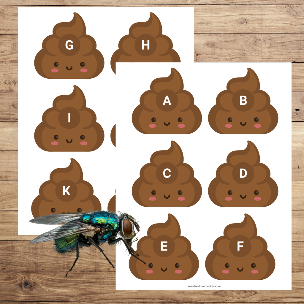 Mouches alphabet