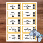 Coupons temps d'écran : version 1