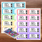 Coupons temps d'écran : version 2