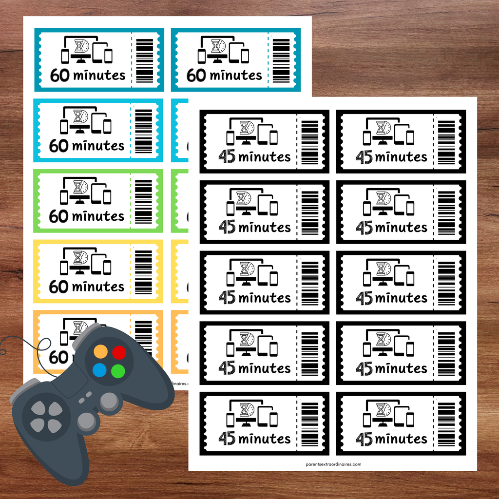 Coupons temps d'écran : version 2