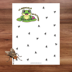 La grenouille gloutonne