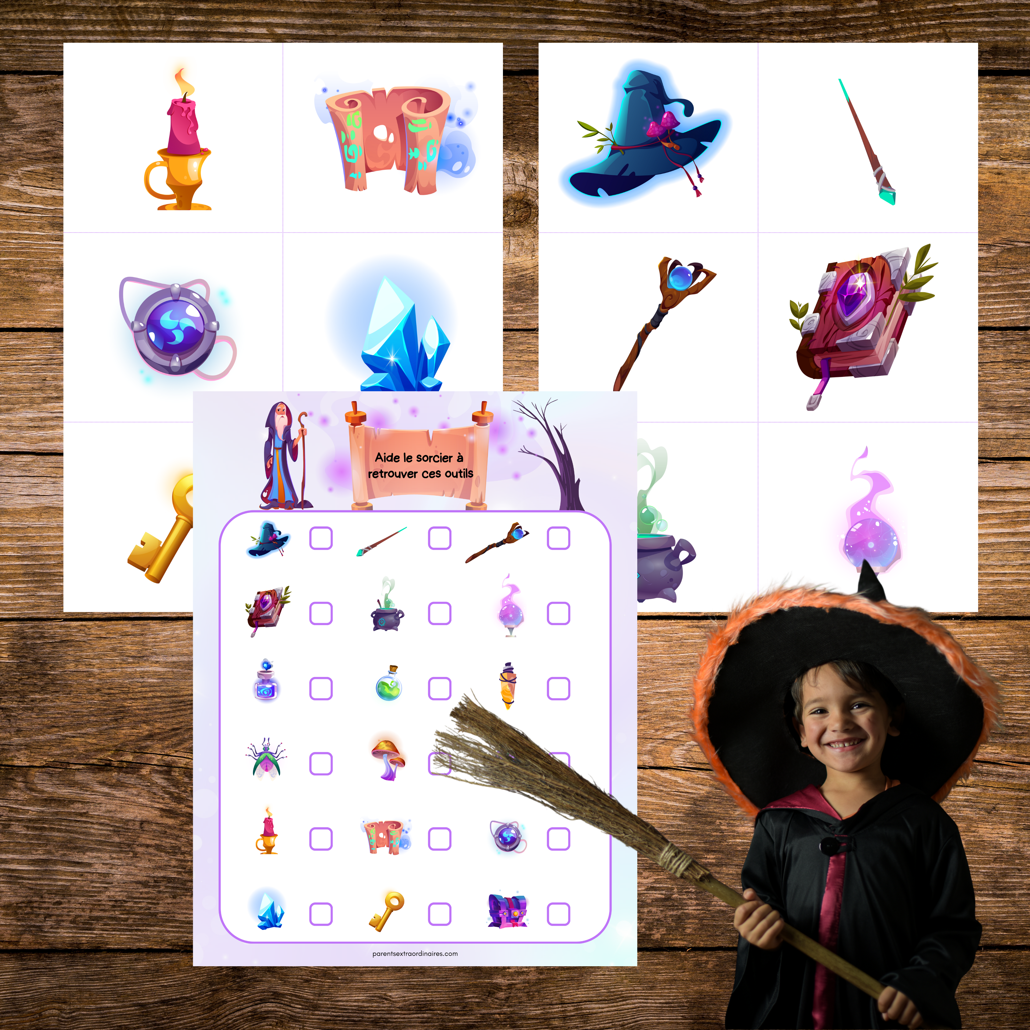 Activités pour les apprenti(e) sorcier(e)s