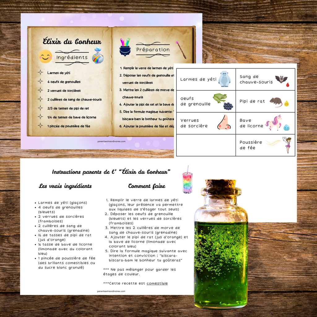 Activités pour les apprenti(e) sorcier(e)s