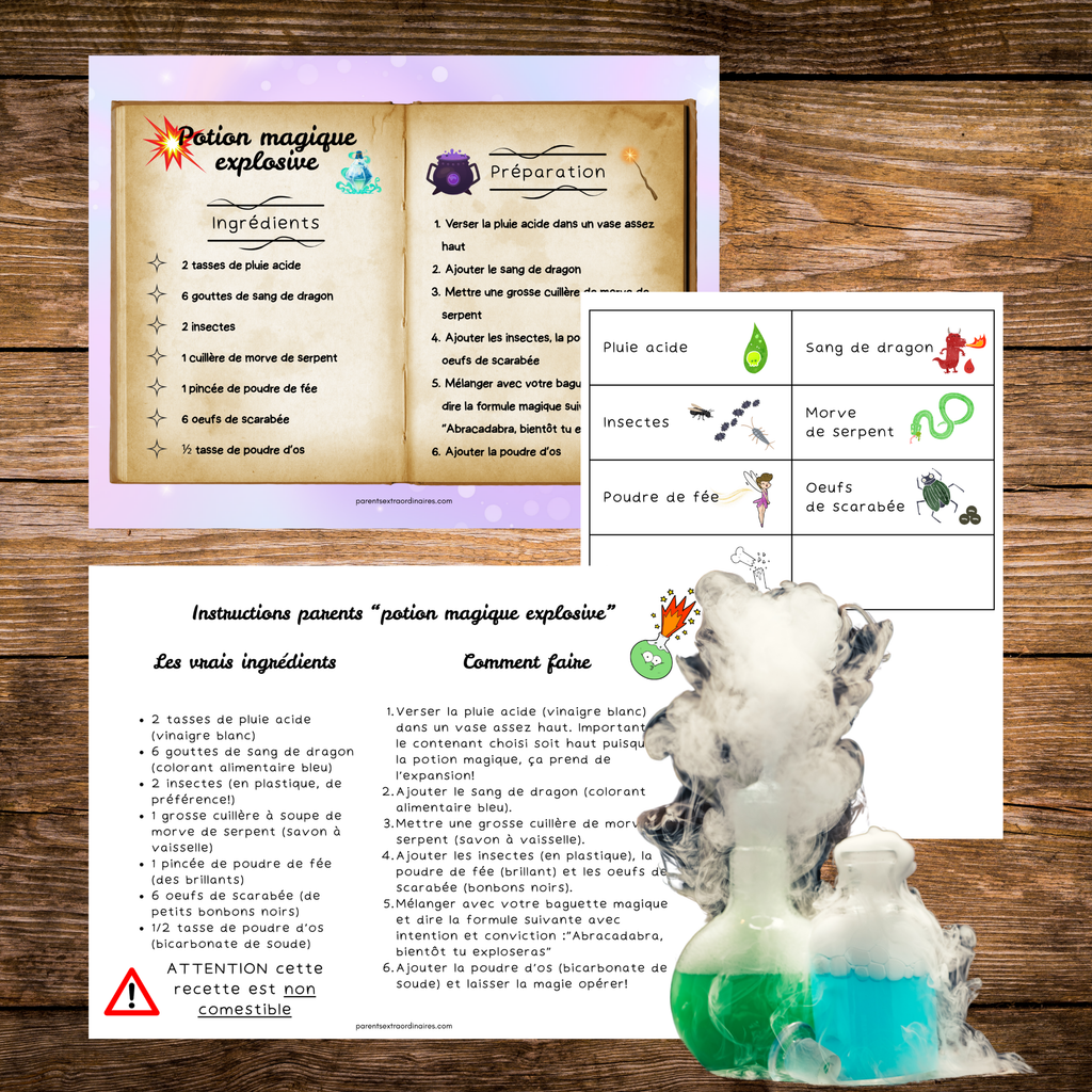 Activités pour les apprenti(e) sorcier(e)s