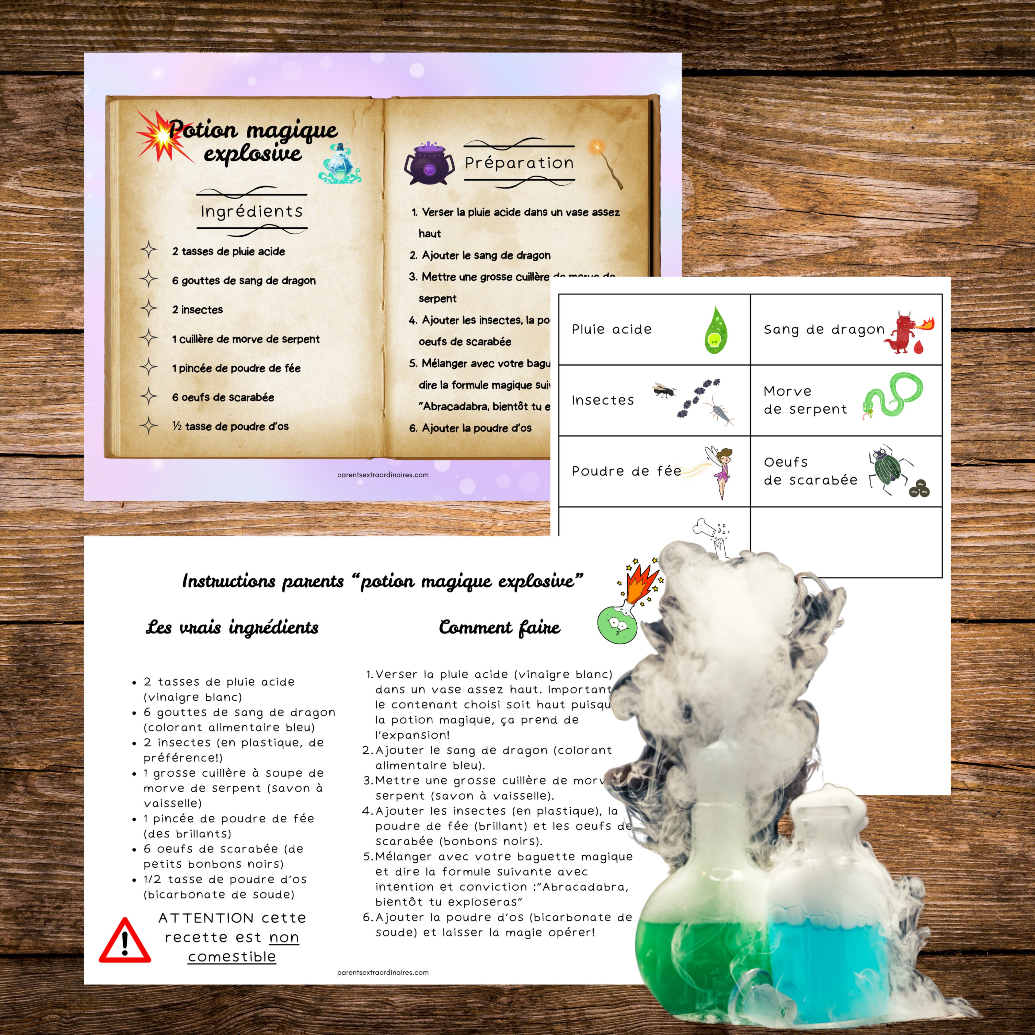 Activités pour les apprenti(e) sorcier(e)s
