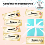 Coupons de récompense