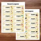 Coupons de récompense