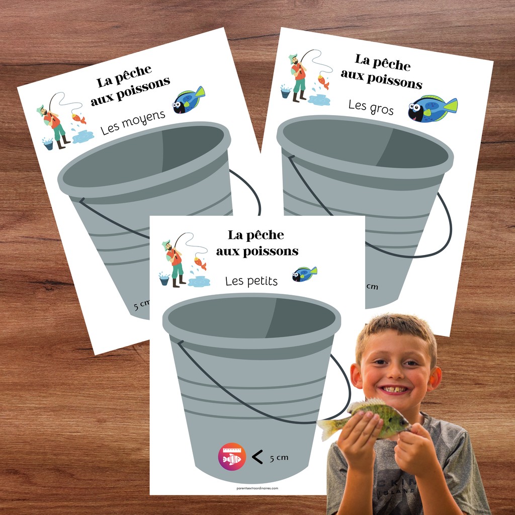 Ensemble d'activités thème poissons