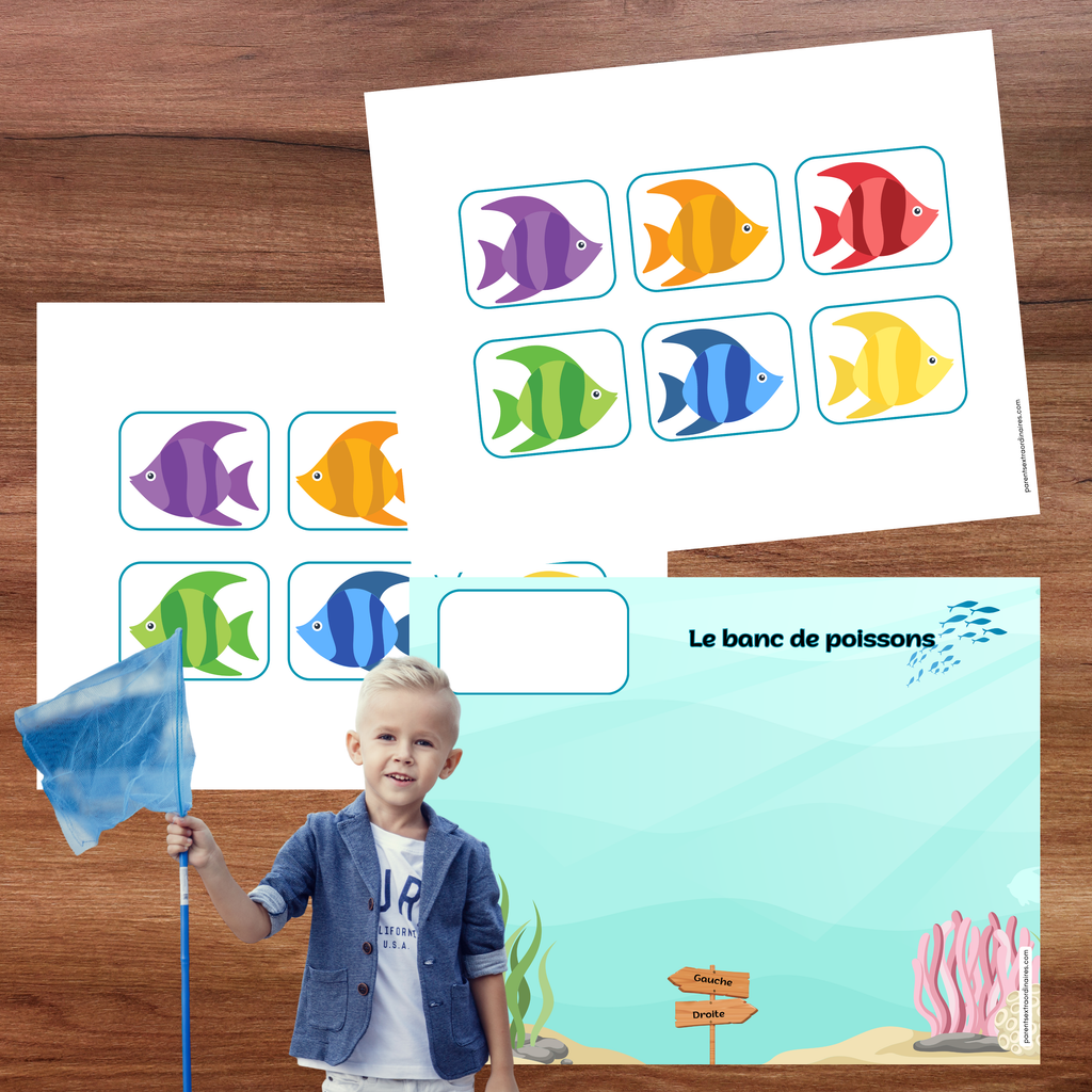Ensemble d'activités thème poissons
