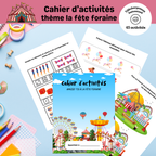 Cahier d'activités thème fête foraine